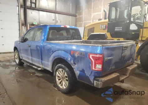 2016 Ford F150 Super Cab from USA, damaged, VIN 1FTEX1EP6GFC53327